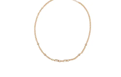 MIU MIU Metal Necklaces Women's