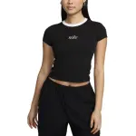 Nike T Shirts Women's Black Crew Neck Moderate Other