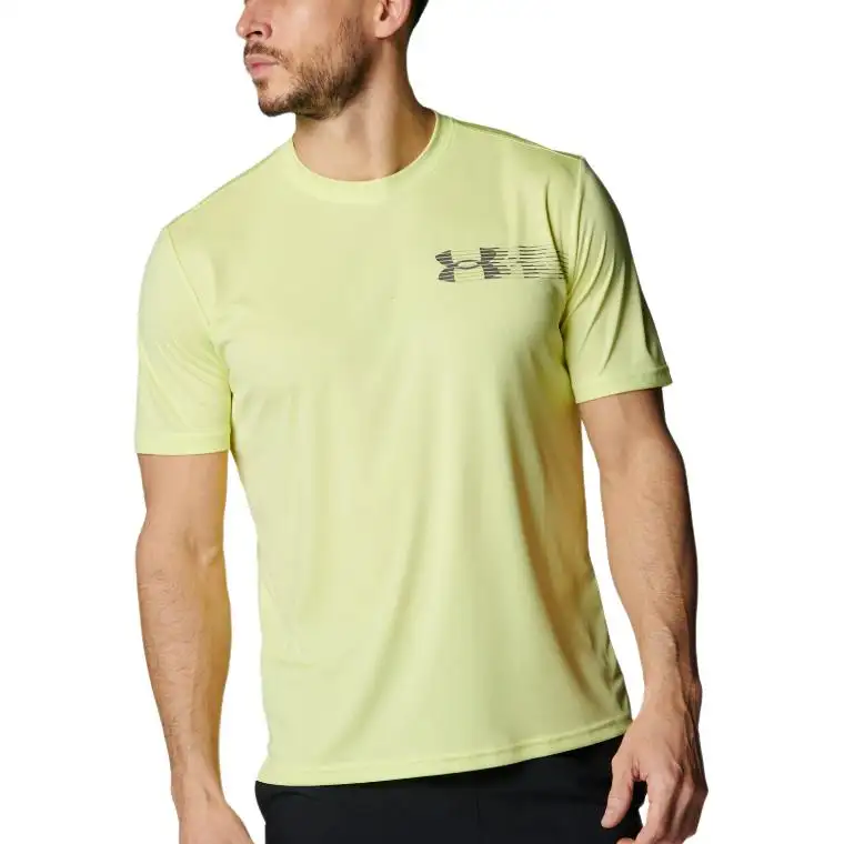 Under Armour Athletics SS25 T Shirt Men's Sonic Yellow