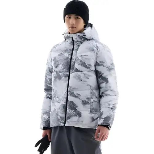 Anta Down Jackets & Coats Men's Pure White/Norman Jiangxue