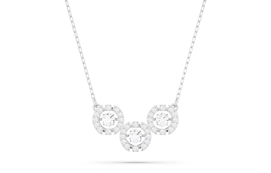 Женская цепочка Swarovski Una Pendant (серебристая)