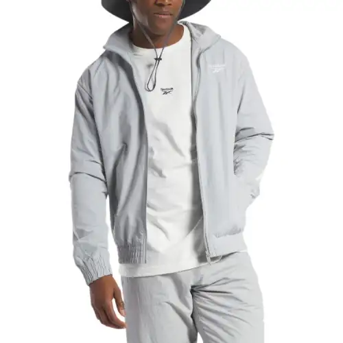 Reebok CL VECTOR Jackets & Coats Men's Light Gray