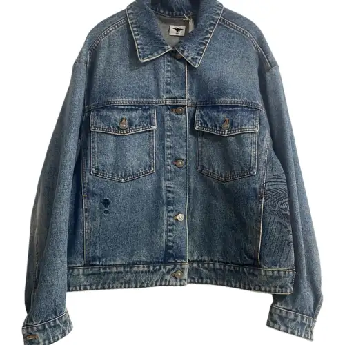 DIOR FW22 Denim Jacket Women's Blue
