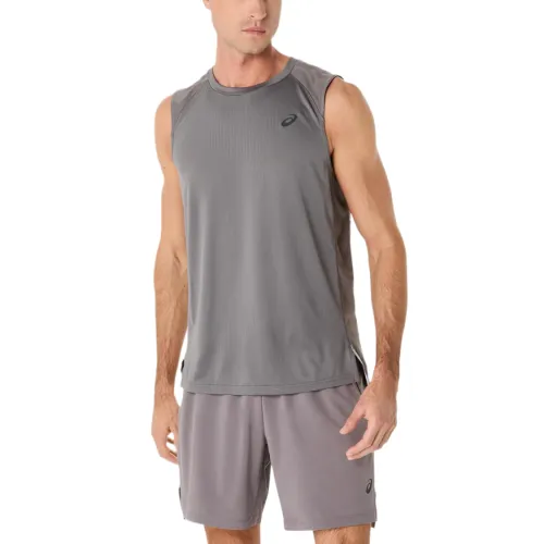 ASICS ACTIBREEZE JACQUARD Tank Top Men's Gray