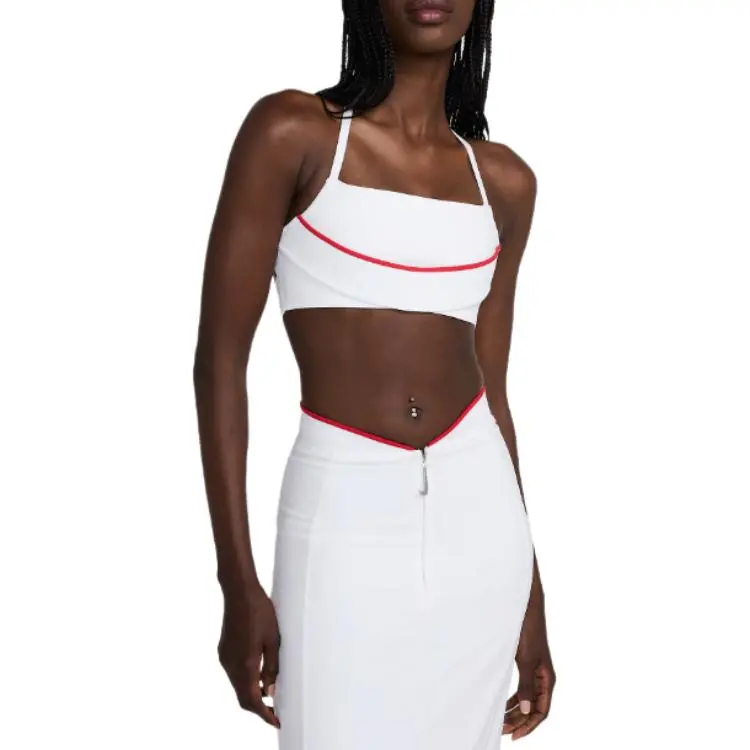 Jacquemus X Nike Sports Bra Asia Sizing White
