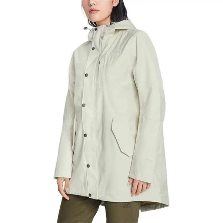 THE NORTH FACE Breathable And Quick Dry Moisture Wicking Windbreaker Jacket Women's Light Green