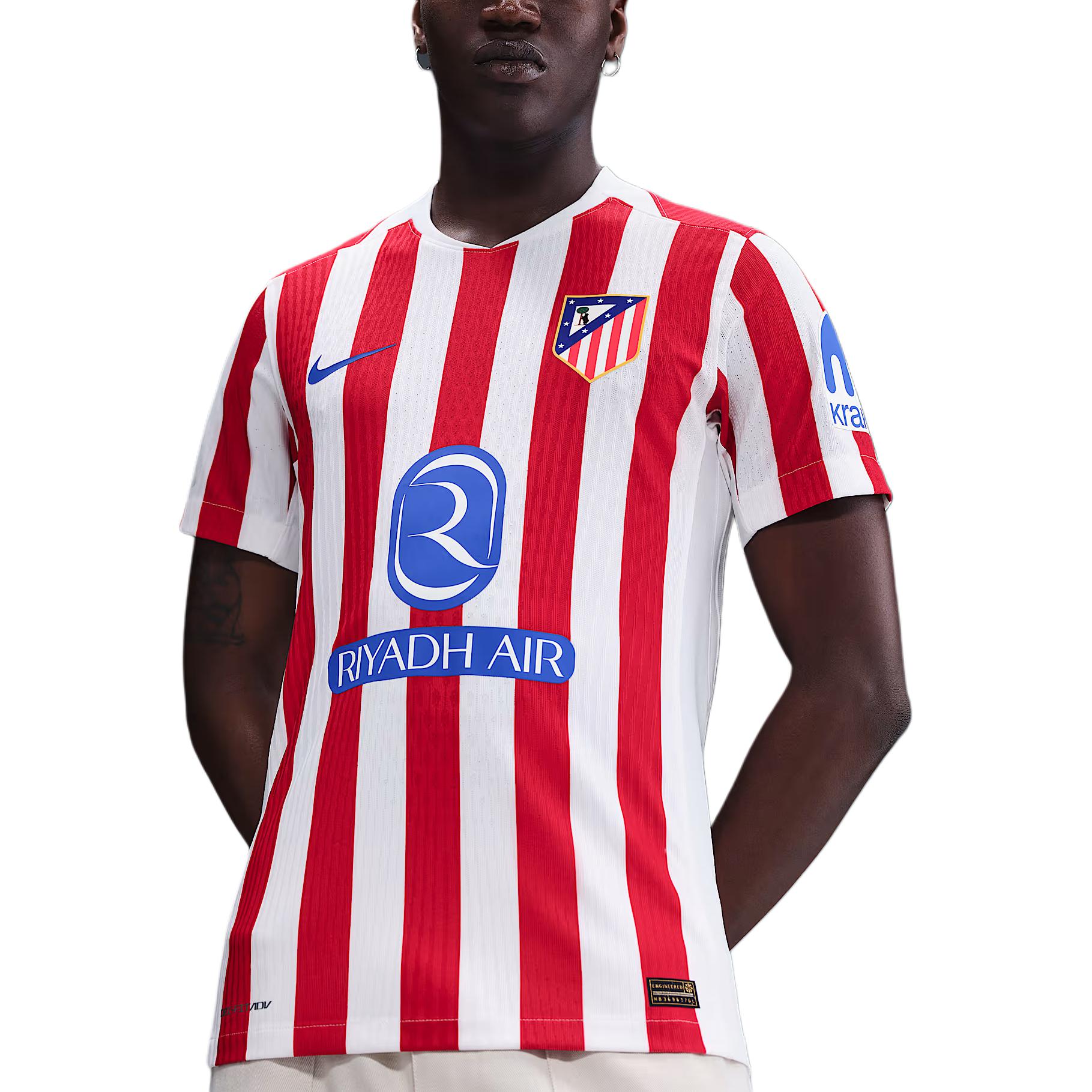 Nike Atlético Madrid 2025/26 Stadium Home Big Kids’ Nike Dri FIT Soccer Replica Jersey