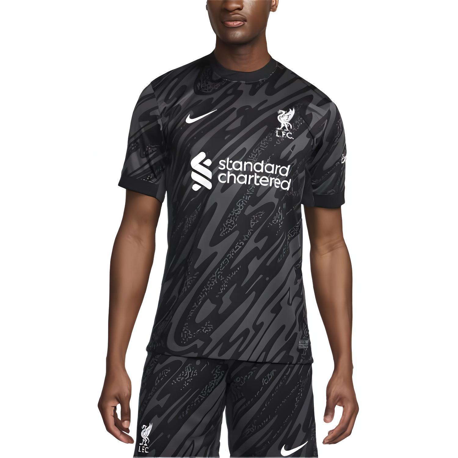 Nike Liverpool Fc Stadium Goalkeeper Men’s Nike Dri-FIT Soccer Replica Short-Sleeve Jersey