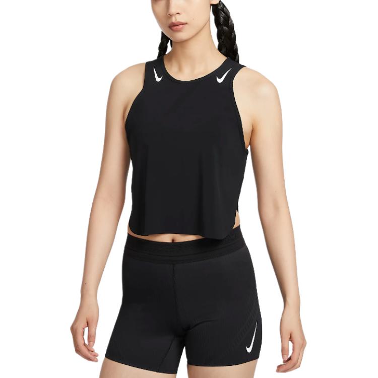 Nike Dri Fit Running Tank Tops Women’s Black Moderate