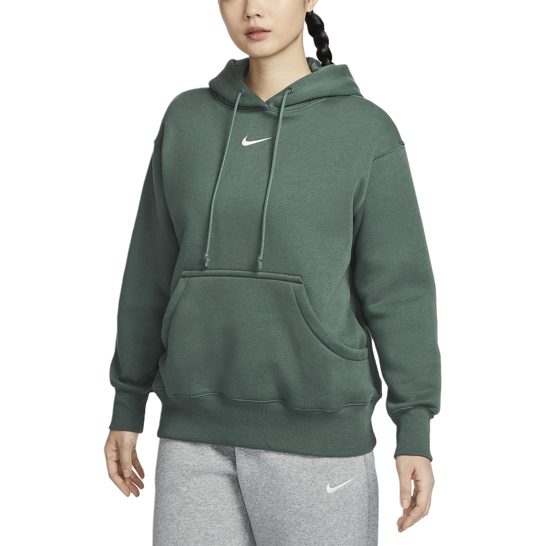 Женское худи Nike Sportswear Phoenix Fleece (зеленое)