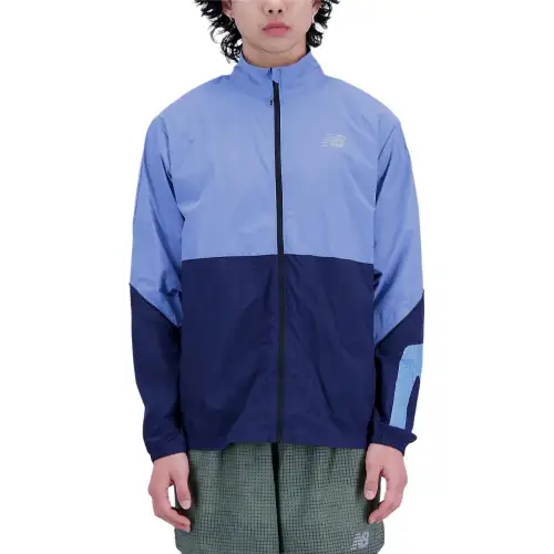 New Balance Graphic Impact Run Jackets & Coats Men's Blue