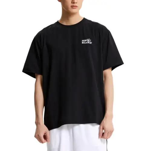 New Balance UNI FROZENSEMI Over FIT T Shirt Unisex 19 Black