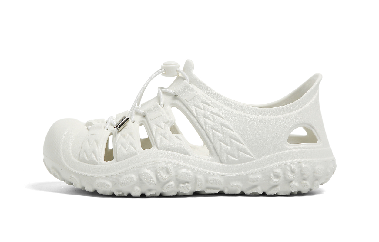 Global HUANQIU sports hollow outdoor rafting and wading quick-drying breathable and lightweight river tracing shoes women's white