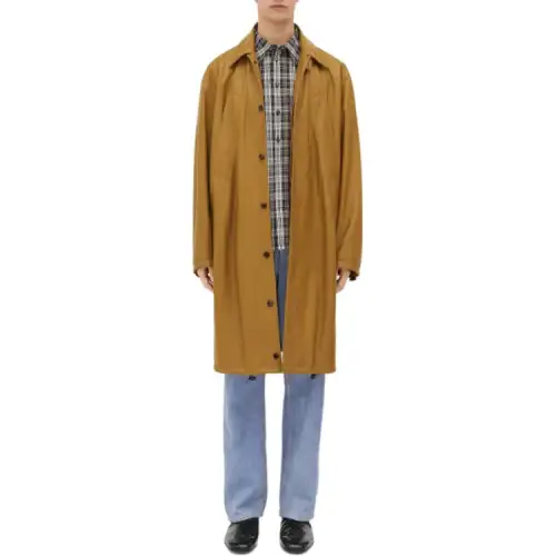 Bottega Veneta Coat Men's Brown