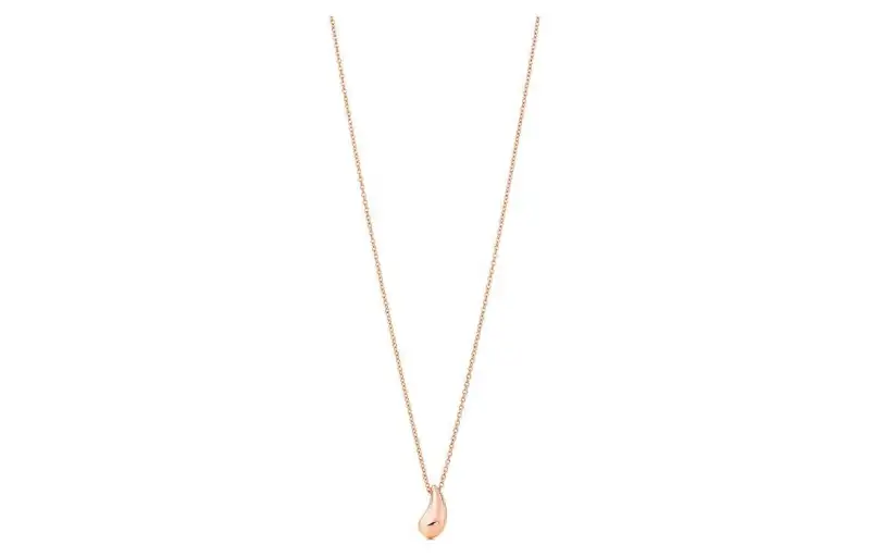 TIFFANY & CO. 18K Rose Gold Necklaces Women's