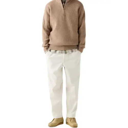 UNIQLO Casual Pants Unisex Ivory