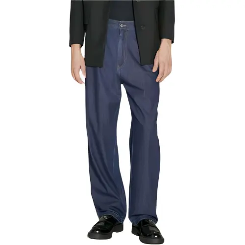 PRADA SS24 Jeans Men's Denim Blue