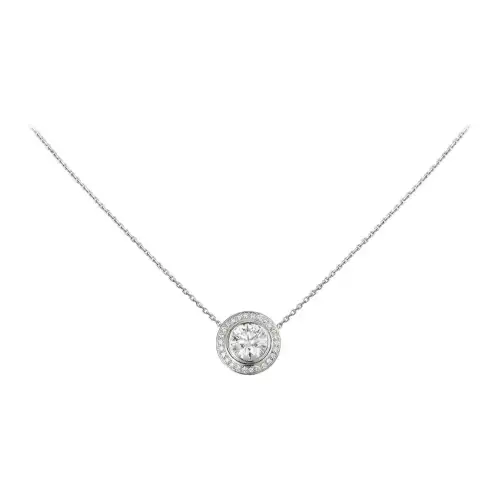 Cartier 2010s Pre owned 18kt White Gold Diamond Necklace