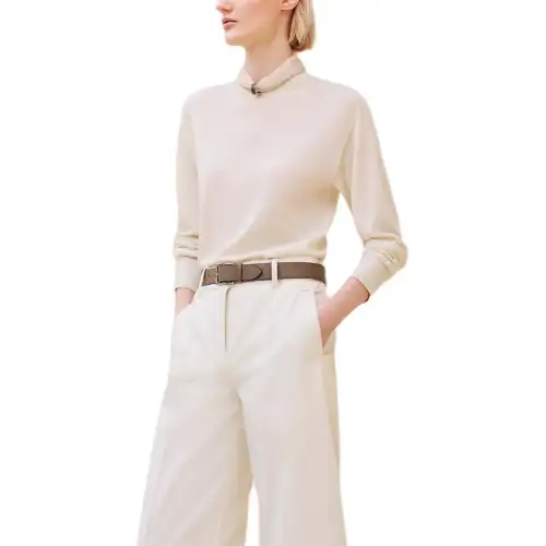 HERMES FW24 Knitwear Women's White
