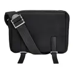 LOEWE Military Messenger Bag In Soft Grained Calfskin Xs Black