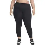 Nike One Women's High-Waisted 7/8 Leggings With Pockets Plus Size