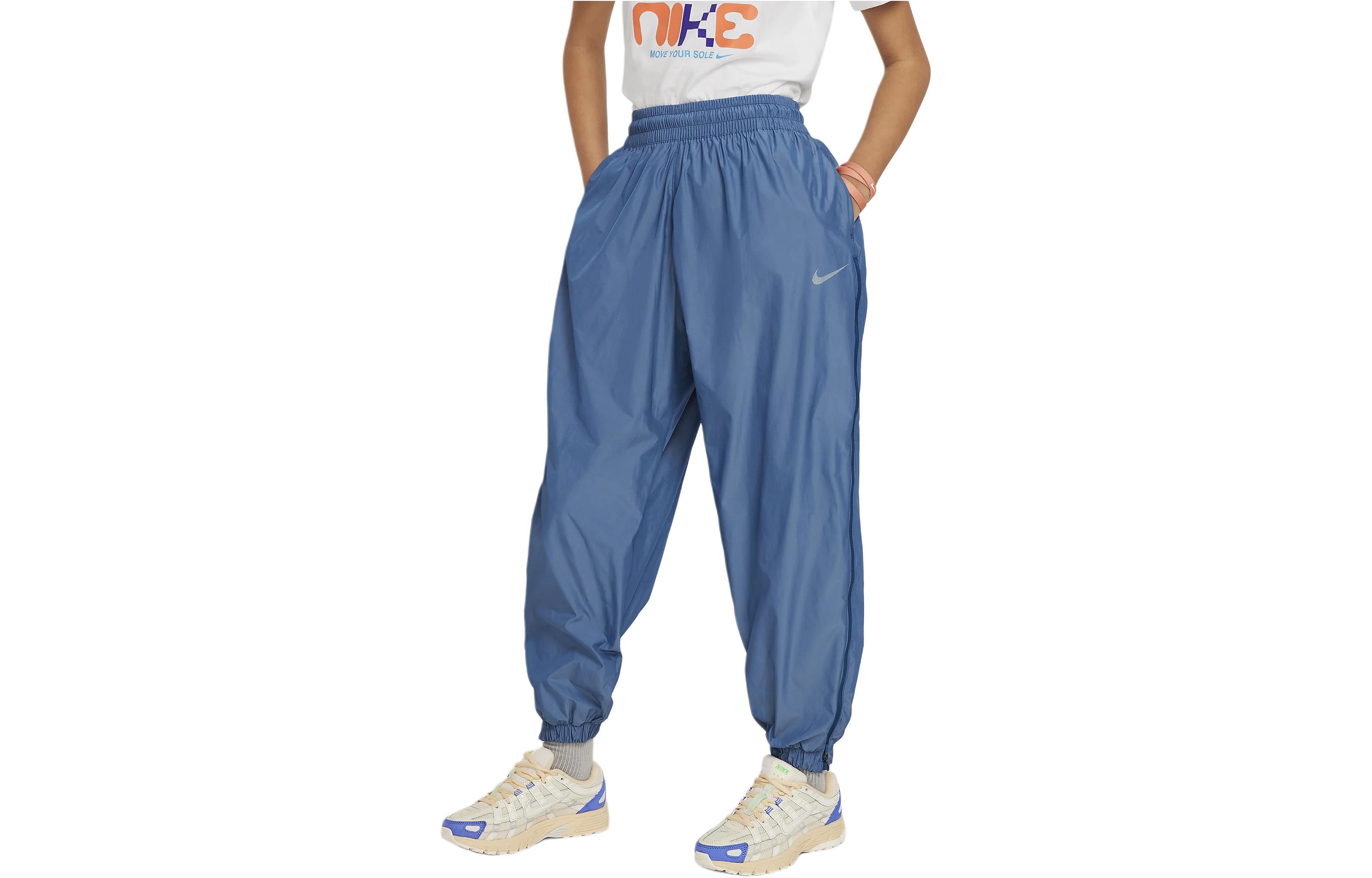 Штаны Nike Логотип (светло-синие)