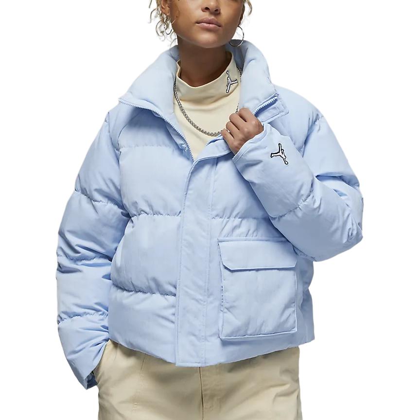 Jordan Flight Puffer Jacket Women's Ice Blue