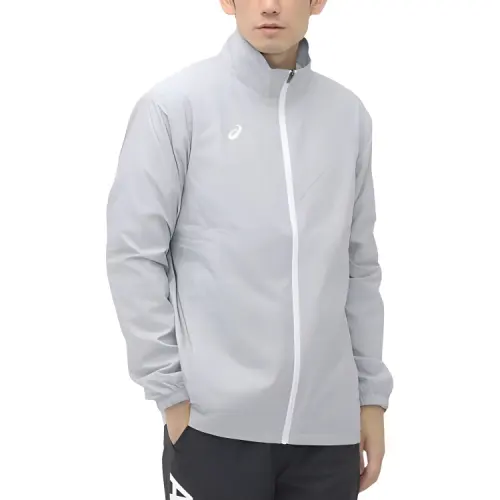 Asics Jackets & Coats Men's Gray