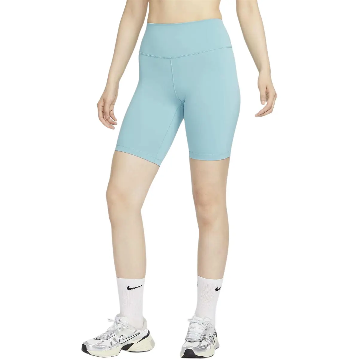 Nike One Cycling Pants Women's Denim Blue Green