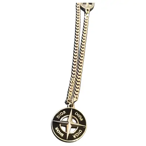 DIOR Resin Necklaces Men's Gold