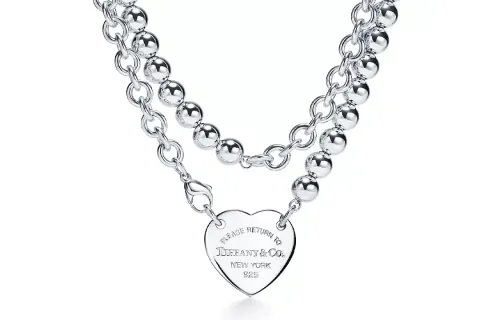 TIFFANY & CO. Return To Tiffany Collection Necklaces Women's Silver