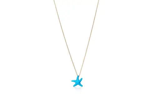 TIFFANY & CO. Elsa Peretti® 18K Gold Necklaces Women's Gold