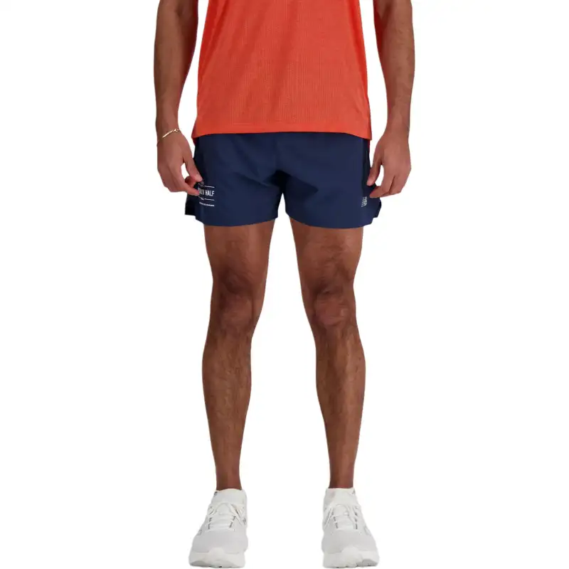 New Balance RBC Brooklyn Half RC Short 5' Casual Shorts Men's Marine Blue