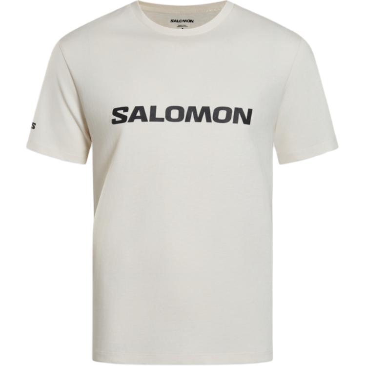 Мужская футболка Salomon (бежевая)