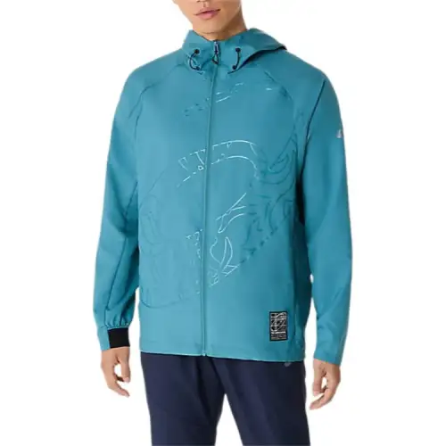 Asics Jackets & Coats Men's Blue