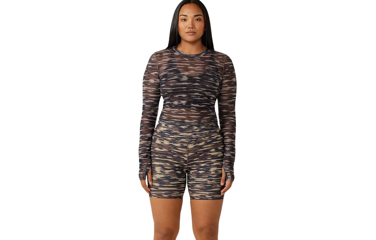 LORNA JANE ZEN Workout Clothing Women’s Camouflage Print