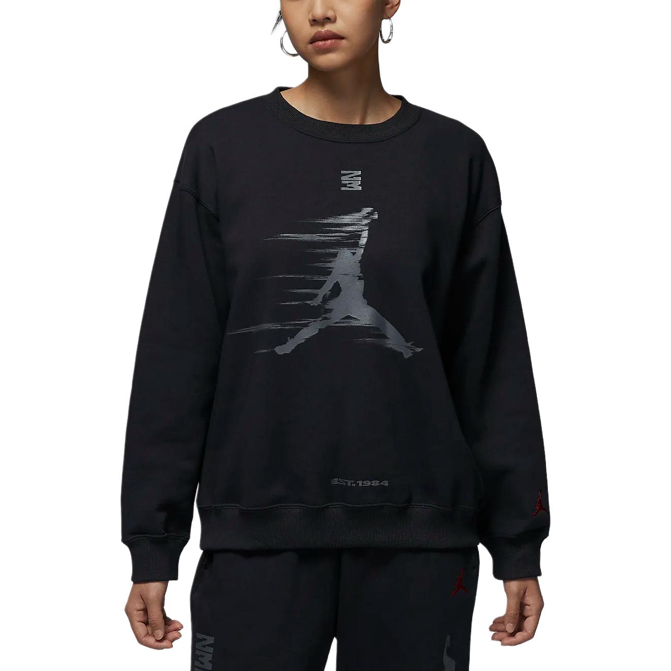 Женское худи Jordan Brooklyn Fleece (черное)