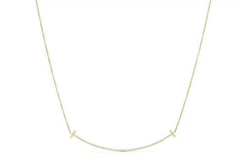 Tiffany & CO. 2010s large T Smile necklace