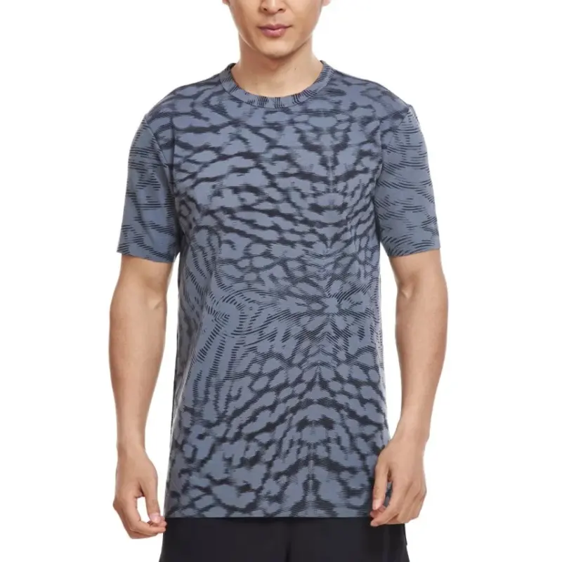 Jordan T Shirts Men's Gray Crew Neck Thin