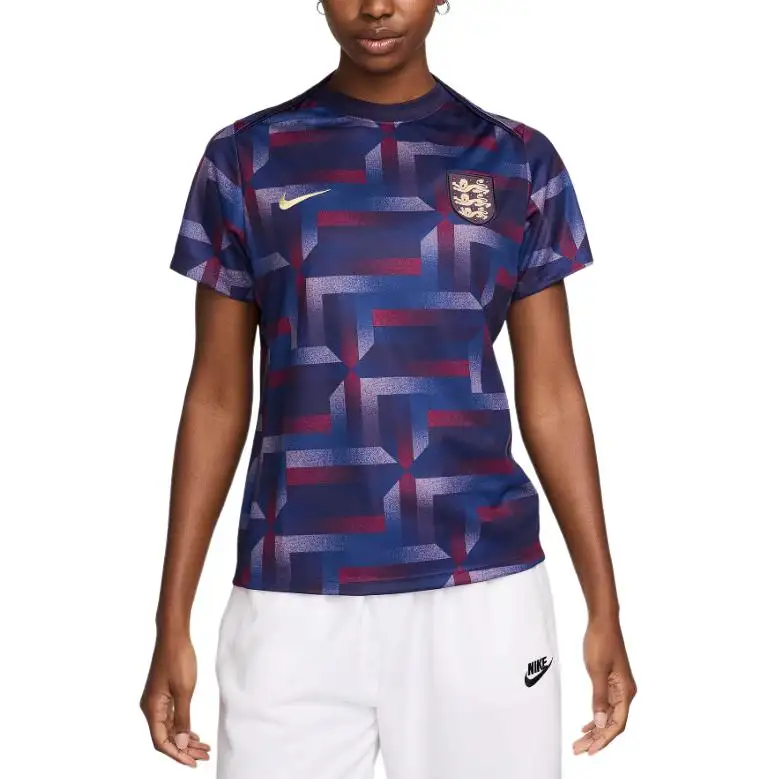Nike Dri FitEngland Academy Pro Soccer Jersey Women's Purple Ink