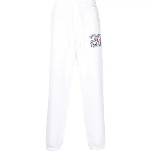 Jordan Knitted Sweatpants Men's White Moderate Other