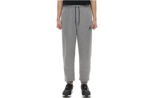 Jordan Knitted Sweatpants Men's Light Gray