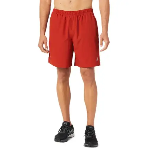 Asics Casual Shorts Men's Gray Red