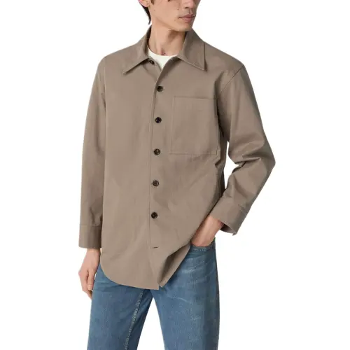 Bottega Veneta SS25 Shirt Men's Gray