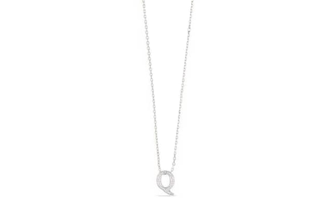 Balenciaga 925 Sterling Silver Necklaces Women's Silver