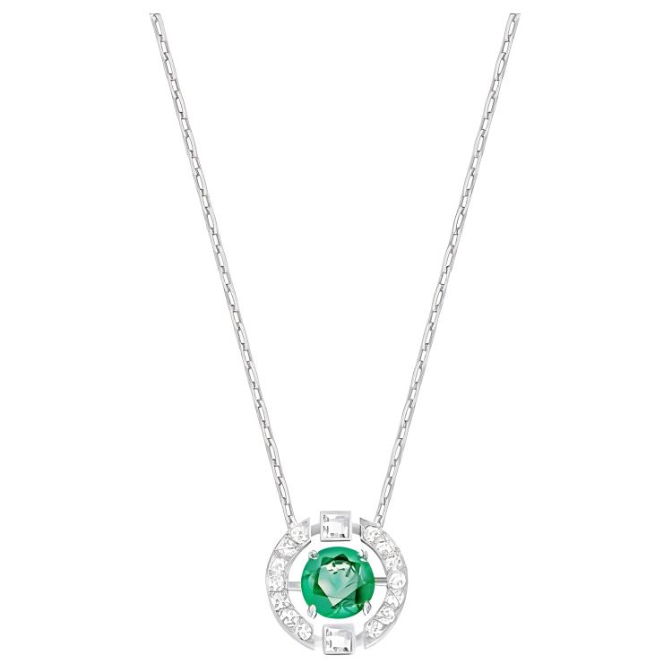 Swarovski Swarovski Una Beating Heart Crystal Necklace Women's Green