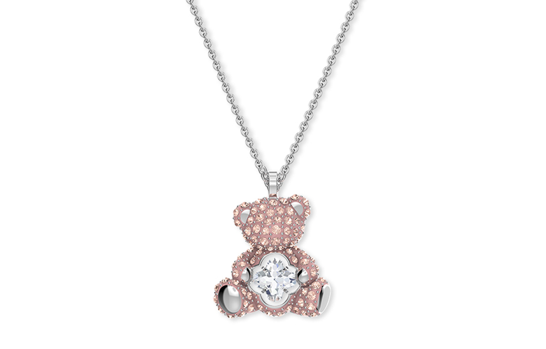 Женские ожерелья Swarovski TEDDY (серебристый) — фото 2