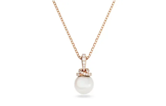 Swarovski Cubic Zirconia Rose Gold Tone Plated, Faux Crystal, Faux Pearl Necklaces Women's