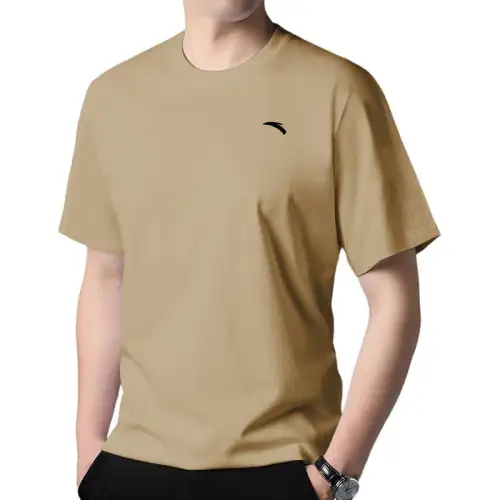 Anta Variety Training Collection T Shirt Men's Light Brown