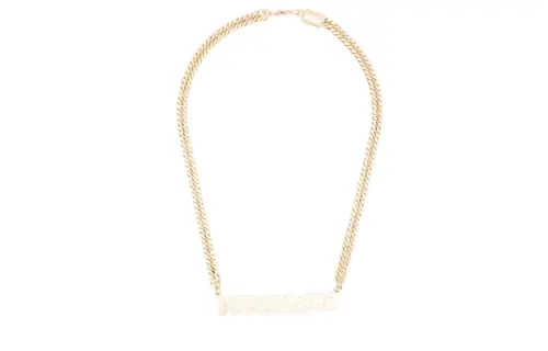Vetements Necklaces Women's Gold